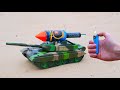 Experiment: RC Toy Tank vs Fireworks