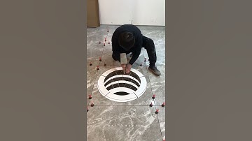 The most beautiful 3D rope tiles design,make 3D floor tile design with cutting & full details part40