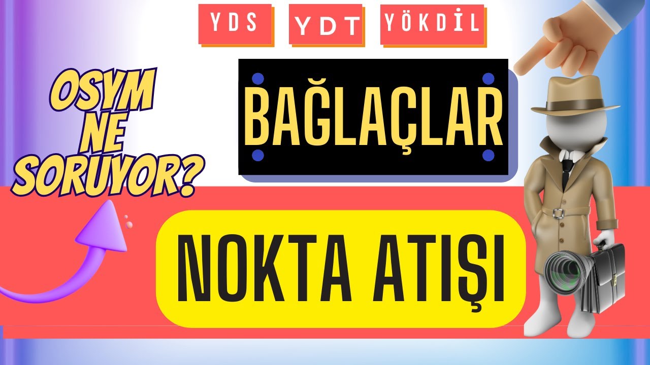 Bağlaçlara  (Conjunctions) Son Kez çalışın 💪💯 