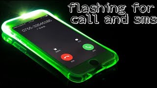 How to active your phone camera flashlight as incoming call & message screenshot 1