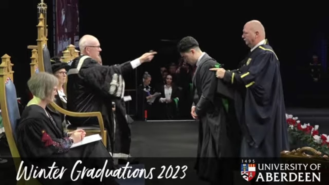 University of Aberdeen Winter Graduations 2023, Thursday 23rd November