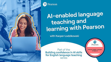 AI-enabled language teaching and learning with Pearson