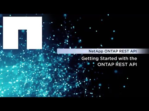 Getting Started with the ONTAP REST API