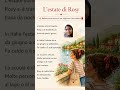 🇮🇹 Learn Italian for Beginners: "L'estate di Rosy" | Italian Summer Vocabulary