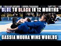 Highlight cassia moura earns black belt at worlds