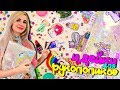 КАК СДЕЛАТЬ НАКЛЕЙКИ БЕЗ ДВУСТОРОННЕГО СКОТЧА 10 DIY 🌈 DIY самодельные наклейки 🌈 снова в школу