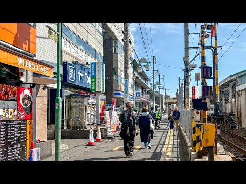 Tokyo, اليابان | محطة Yamashita | جولة مشي 4K