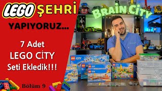 LEGO'DAN ŞEHİR YAPIYORUM! 9.BÖLÜM I 7 Adet LEGO City Seti Ekledim!!!