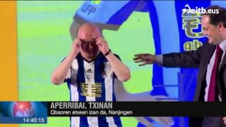 Jokin Aperribay, Txinan