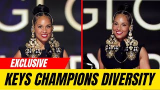 Alicia Keys reflects on importance of diversity at 2025 Grammys
