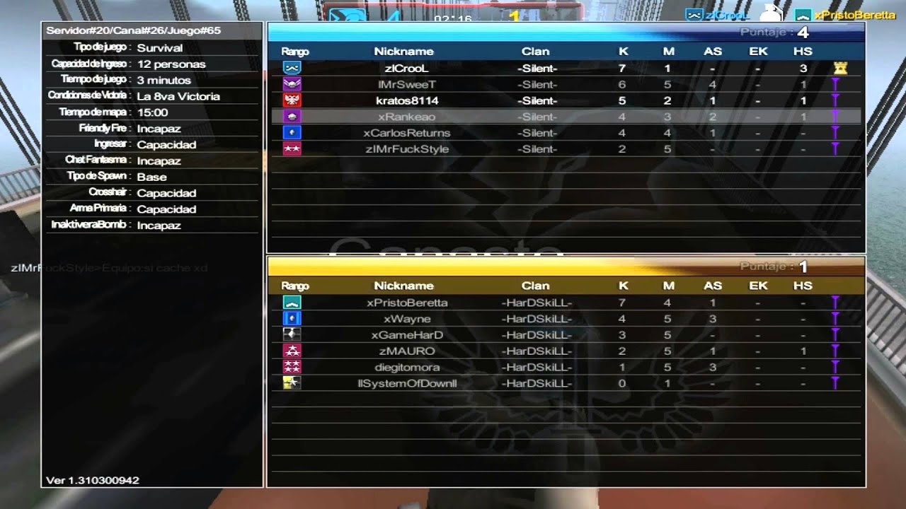 Operation 7 / xRankeao / SilentAssasin / Vs / -HarDSkilL-