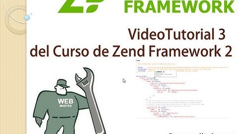 VideoTutorial 3 del Curso de Zend Framework 2 ( ZF2 ). Controladores y Vistas.