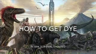 How to make dye in Ark Survival Evolved