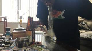 Slow-mo bong rip #1