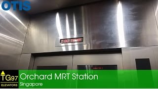 OTIS Traction Elevator - Orchard MRT Station, Singapore