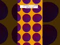 Tranquil Loop Background - Moving Circles (Purple and Yellow) #ambientbackground #visualloop #shorts