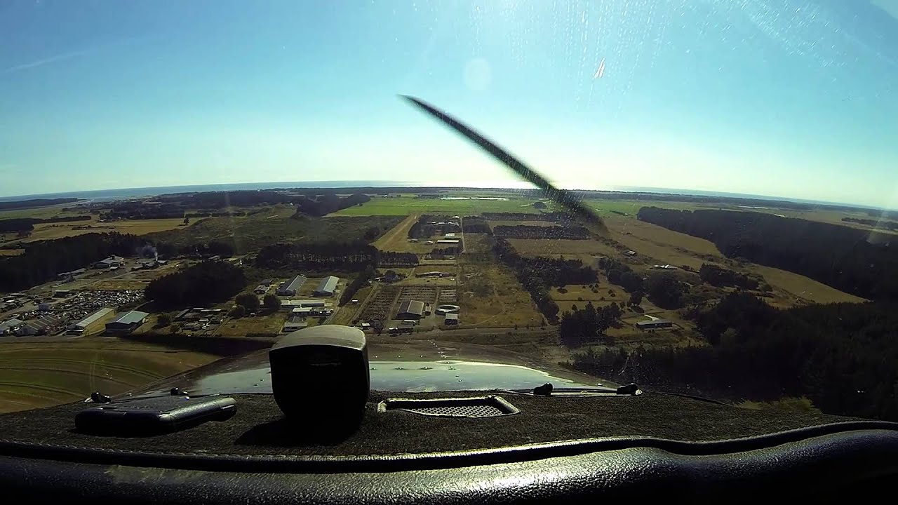Grass strip landing, Foxpine New Zealand with SkySurv Aviation YouTube