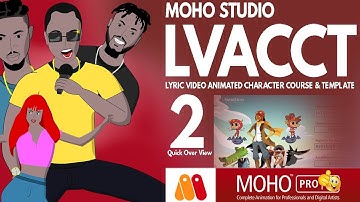 2. Lyric Video Animated Character Course (Quick Over View)