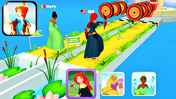 Princess Run 3D👸🏹NEW UPDATE!!! All Levels Gameplay Android,ios / PR3D5L