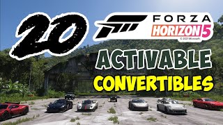 Forza Horizon 5 & 6 - All Activable Convertibles update (05-2025) now on PS5 screenshot 5