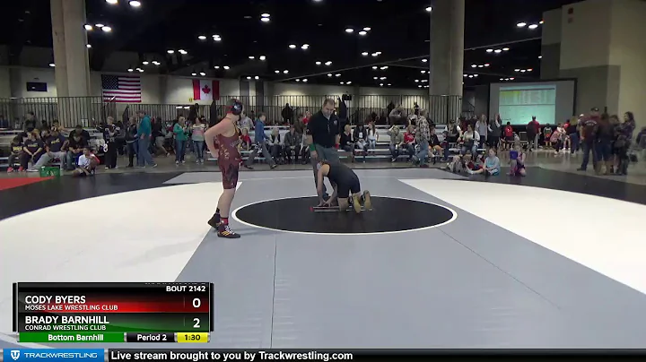 Middle School 110 Brady Barnhill Conrad Wrestling ...