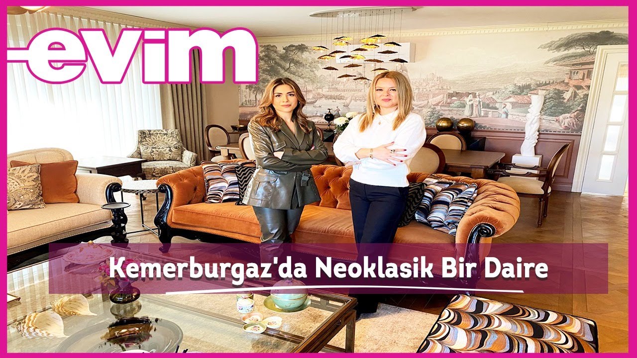 Kemerburgaz'da 4+1 Neoklasik Bir Daire | Evim ile Ev Turu