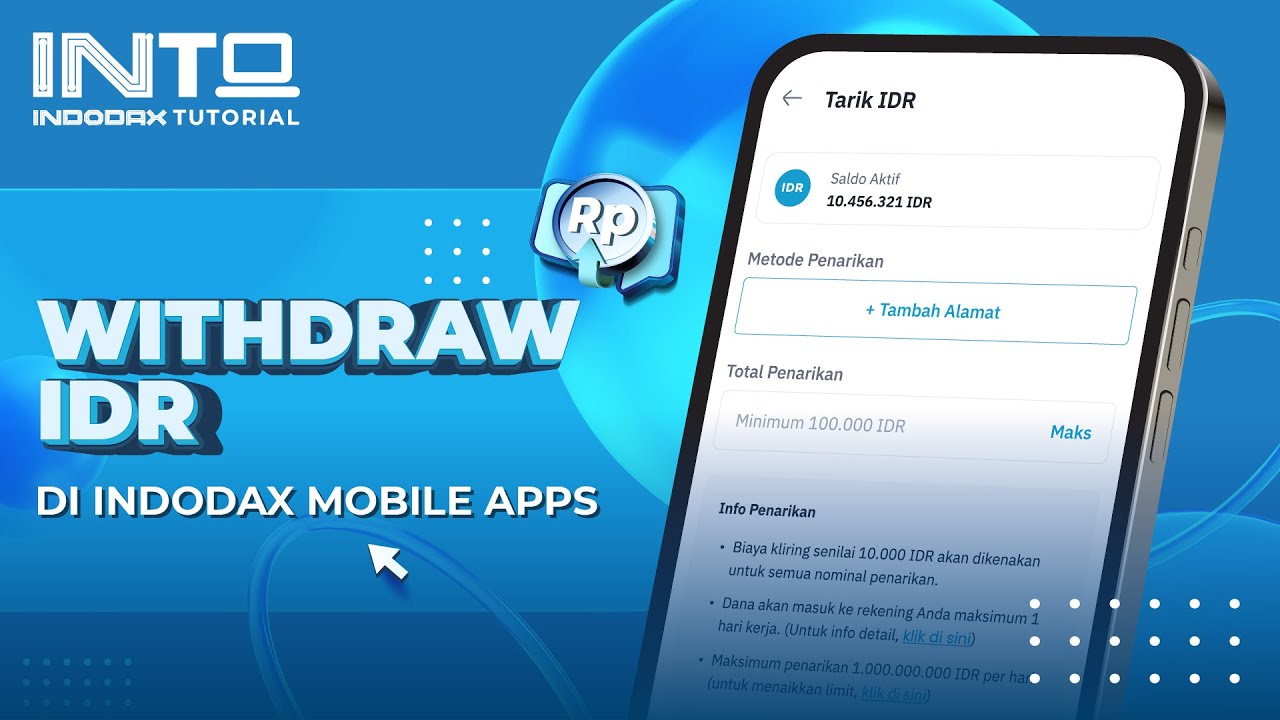 Cara Withdraw IDR di INDODAX ke Rekening Bank (Terbaru 2025)