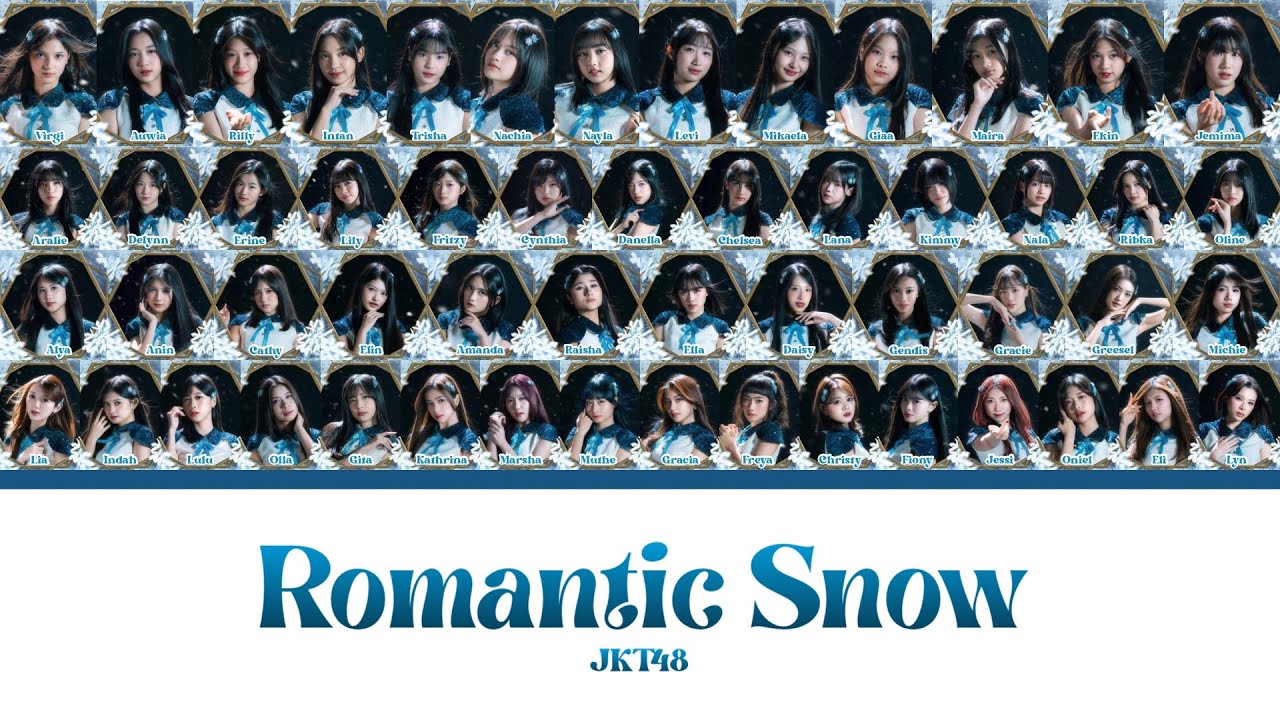 JKT48 - Romantic Snow | Color Coded Lyrics [ID/EN]