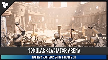 Modular Gladiator Arena / Colosseum: FAB Marketplace Showcase