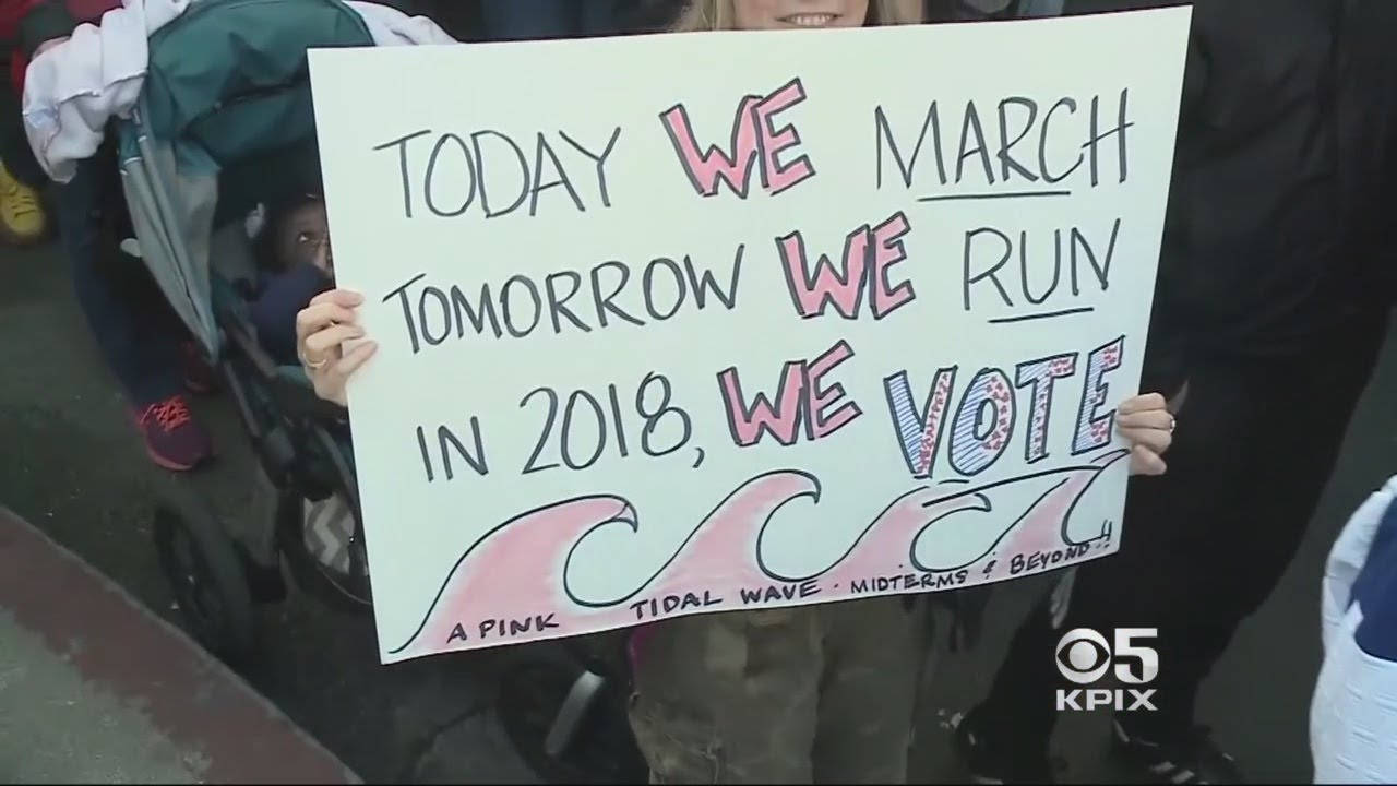 WOMEN'S MARCH: Participants hope this year's march ignites political action