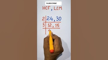 HCF & LCM Concept Explained in 1 Minute  #Shorts #shortsfeed #viralreels