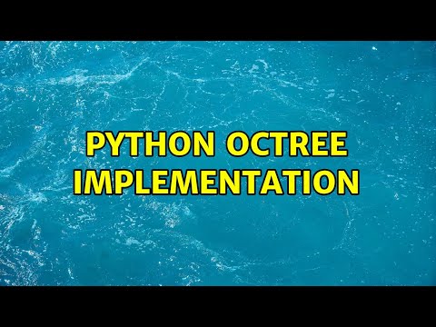 Python Octree Implementation