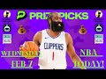 Nba prizepicks  underdog today  wednesday february 7 2024  best basketball pickem props  sleeper