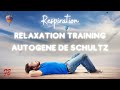 Sance de relaxation training autogene de schultz