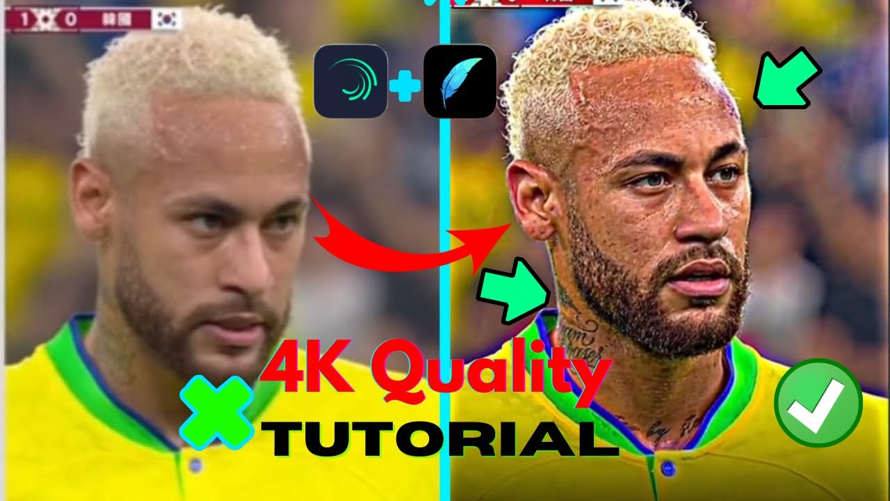 How to get 4K quality football edits in Capcut and Alight motion - YouTube