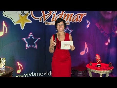 Viviane Vidmar grava programa especial de Natal no Estúdios To Na Mídia