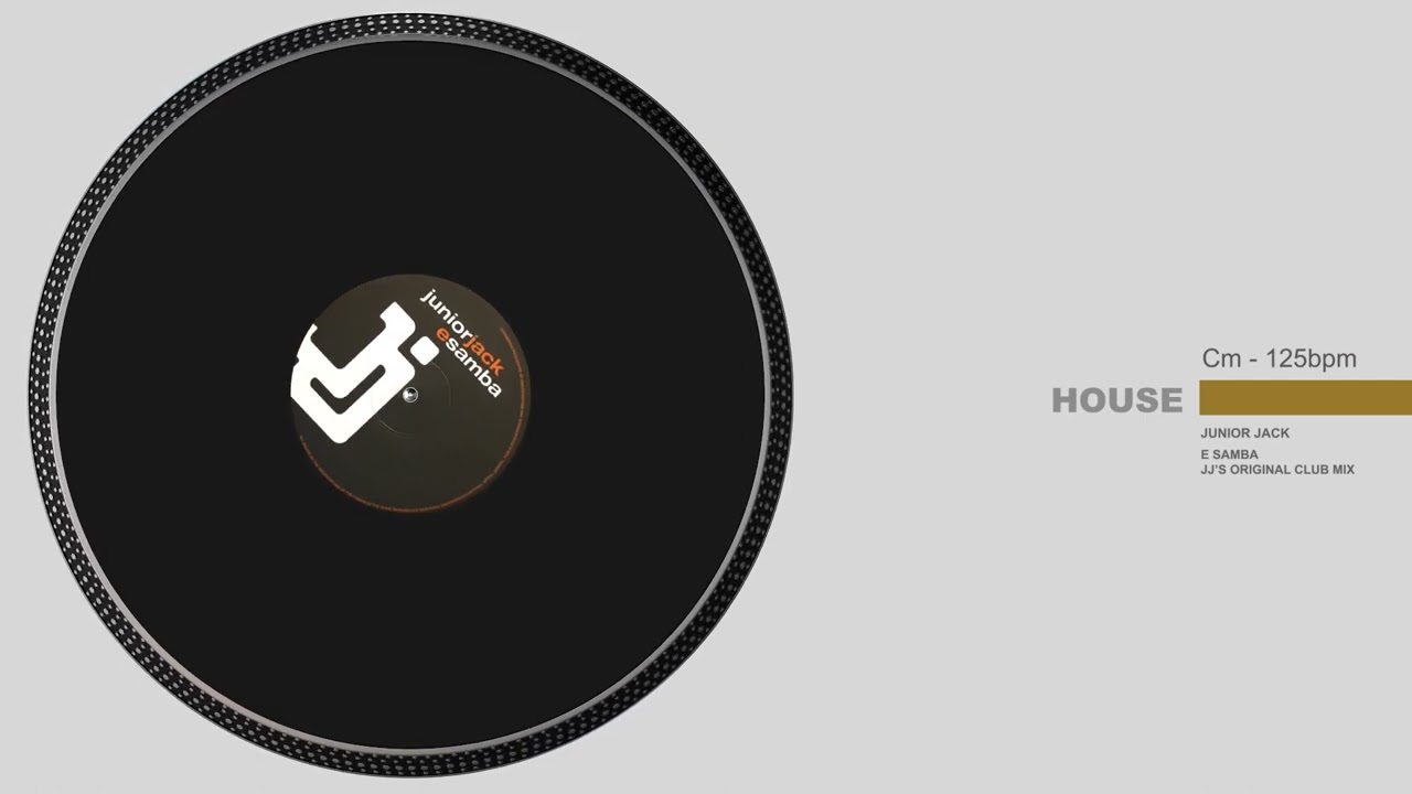 Junior Jack - E Samba (JJ's Original Club Mix) - YouTube