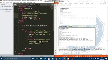 Video Praktikum Pemrograman Web Modul 1