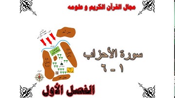 سورة الاحزاب من 1 - 6 لصف السادس الفصل الدراسي الأول (تلاوة)