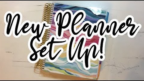 ERIN CONDREN SET UP & MOVE IN | 2020 - 2021