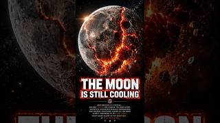 The Moon Is Still Cooling Down (And It's Causing Moonquakes Right Now)#shorts