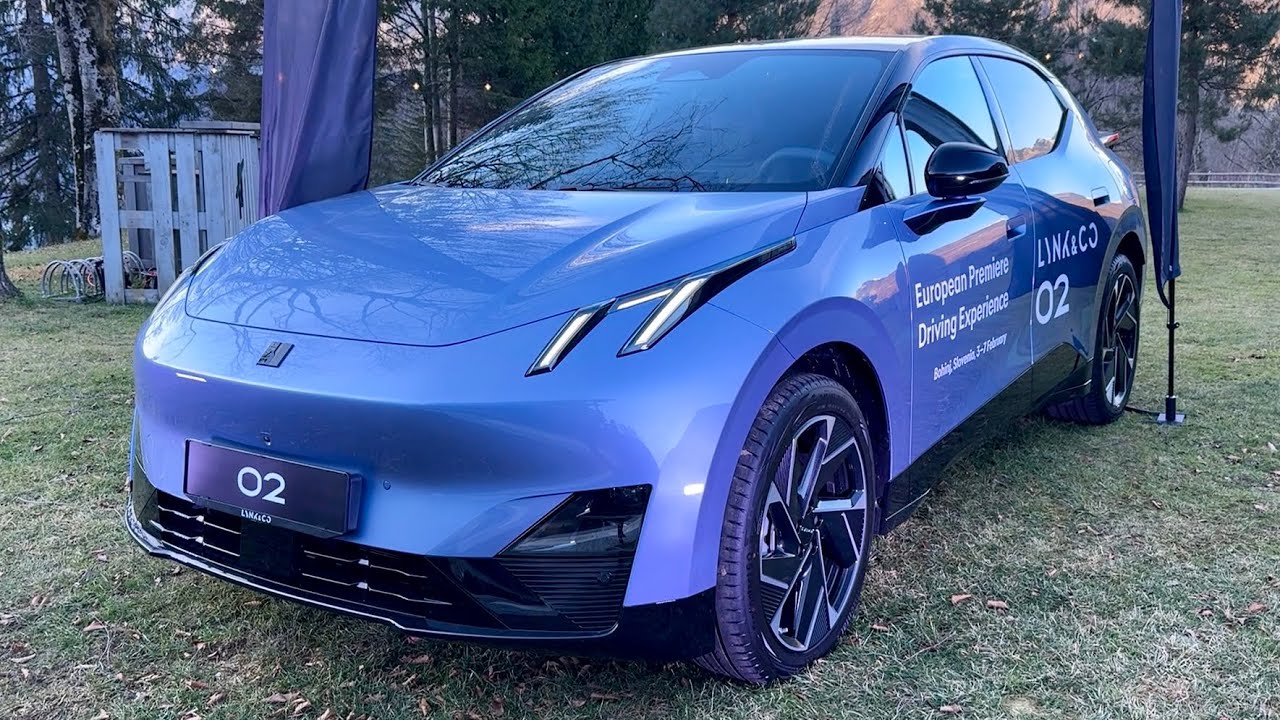 LYNK & CO 02 2025 - beautiful EXTERIOR & INTERIOR details - YouTube