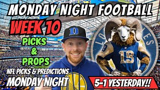 Dolphins vs Rams Monday Night Football Picks Week 10 | NFL Picks Today 11/11/2024 - MNF Free Picks