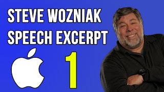 Steve Wozniak Talks Bringing your Ideas to Reality (WSU Speech)