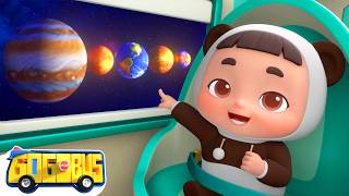 Solar System - सोलर सिस्टम Hindi  Nursery Rhymes | Planet Songs for kids | GoGoBus