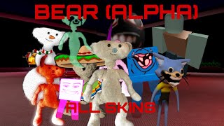 Every Bear Alpha Skin In-Game | Roblox Bear