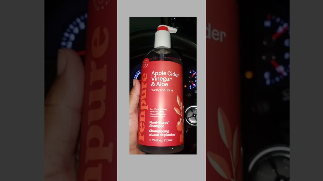 Renpure Apple Cider Vinegar Clarifying Shampoo 10/10 Courage Rating