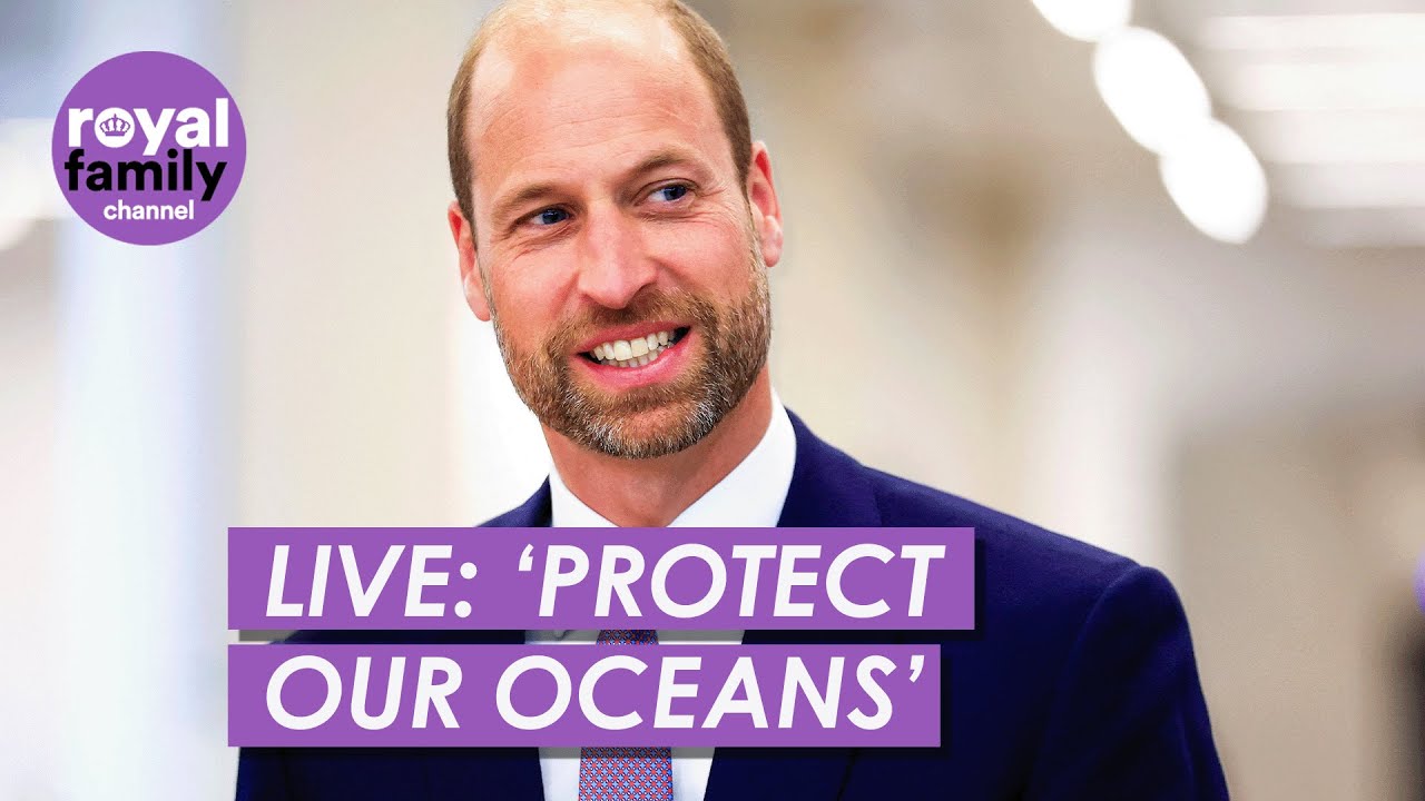 LIVE: Prince William Marks World Oceans Day with Landmark Speech