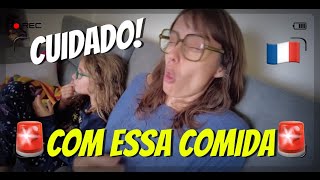 BRASILEIRA🇧🇷PASSANDO MAL 🏃🏻♀️💨COMENDO FEIJÃO FRANCÊS🇫🇷 #884