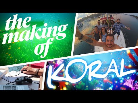 The making of KORAL - The game about the sea made in the sea.